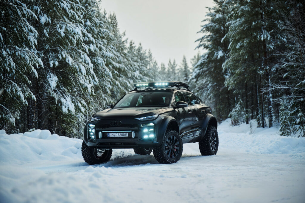 Audi Unveils Rugged Q6 e-tron Offroad Concept